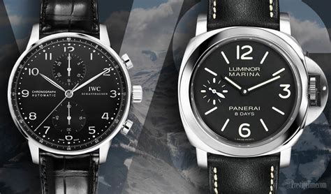 iwc portuguese vs panerai luminor|IWC Portuguese VS Panerai Luminor .